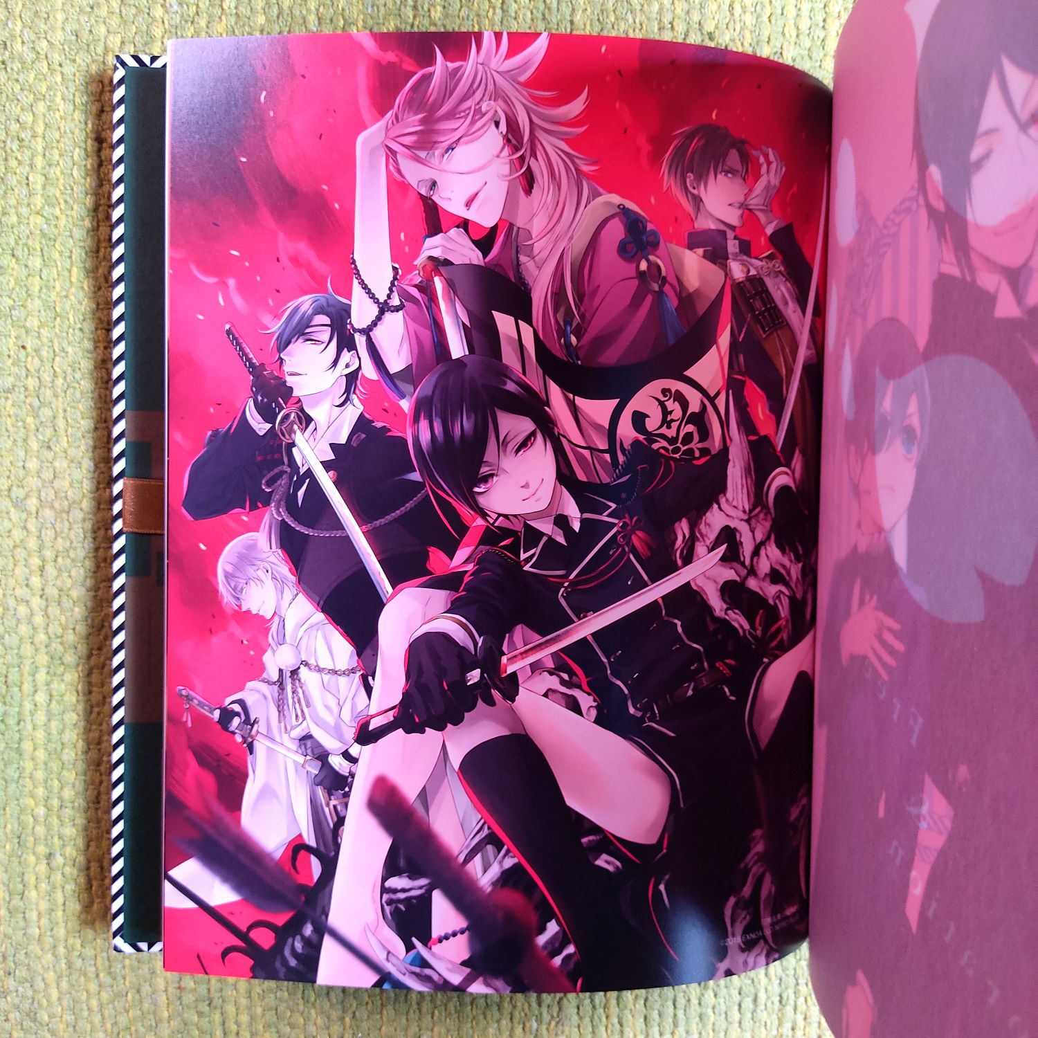 Kuroshitsuji Black Butler Art Book Anime Colorful Artbook Limited Edition  Picture Album Painting Books